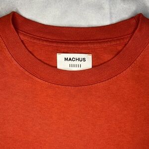 Machus Private Label The Tee orange red